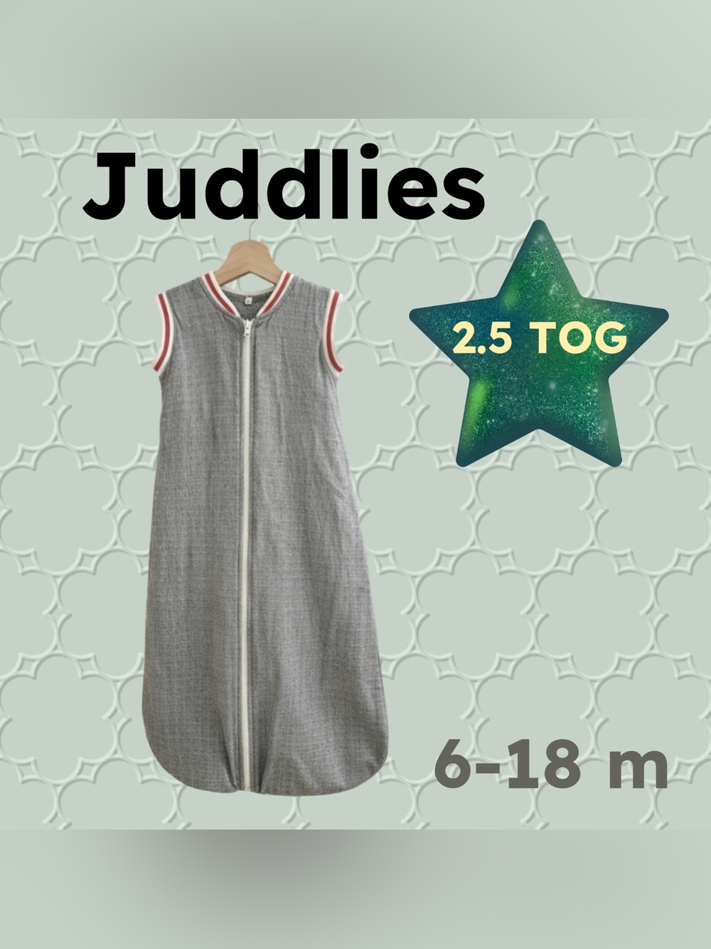 🇨🇦👍GUC JUDDLIES |6-18 mo| Cozy Unisex Winter Warm Navy Sleepsack ❗️read